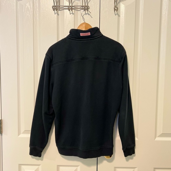 Men’s Vineyard Vines Navy Blue Quarter Zip - Picture 2 of 3